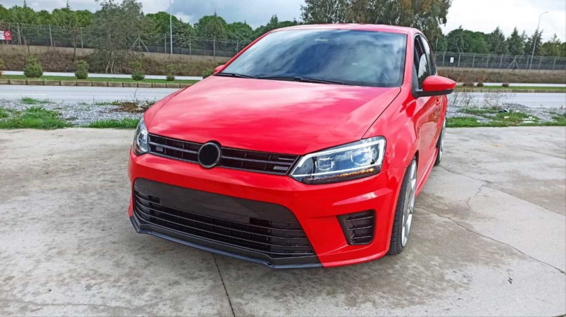 Volkswagen Polo  WRC Ön Tampon Seti + Ön Panjur (ithal plastik 2009-2016